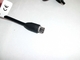 Black HTC Visible Light Mini USB Data Cable with good quality