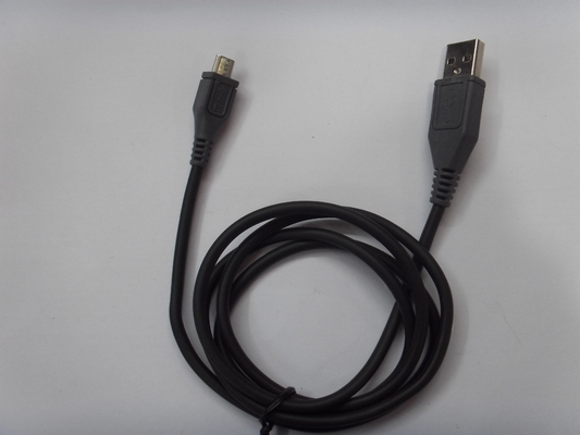 OEM 12V schwarz Mini USB Car Charger Adapter Cable 1,0 m für iPhone 4